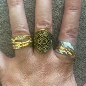 Premier Design Lot 3 Rings
